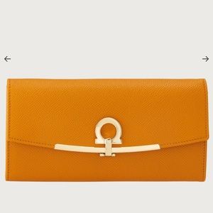 Gancini Continental Wallet - Olivello Calf